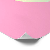 Poster Les droits des femmes sont des droits humains Pink (Coin)