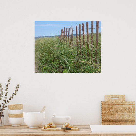 Poster Les dunes de Cape Cod (Cuisine)