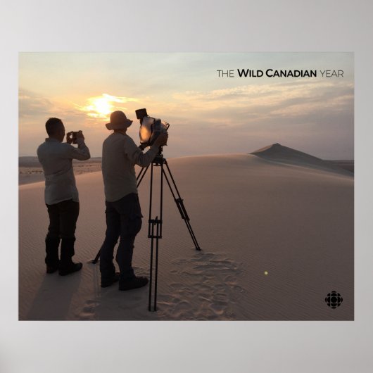 Poster Les dunes de sable d'Athabasca (Devant)