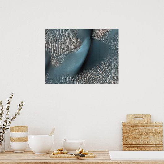 Poster Les dunes de sable de Mars (Cuisine)