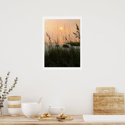 Poster Les dunes océaniques (Cuisine)