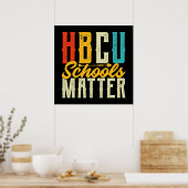 Poster Les écoles HBCU (Cuisine)