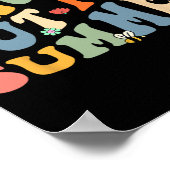 Poster Les Écoles Pour L'Été Dernier Jour De L'École Ense (Coin)