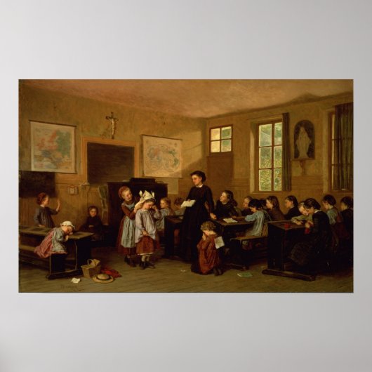 Poster Les écoliers coquins (Devant)