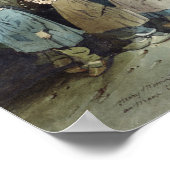 Poster Les écoliers sur le terrain de jeu (Coin)