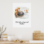 Poster Les écureuils à la chasse (Cuisine)
