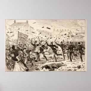 Poster Les émeutes à Belfast