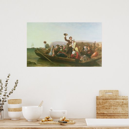 Poster Les émigrants (Cuisine)