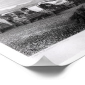 Poster Les émigrants attaqués par les Comanches (Coin)