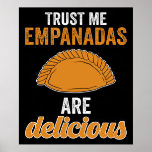 Poster Les Empanadas Sont Délicieux