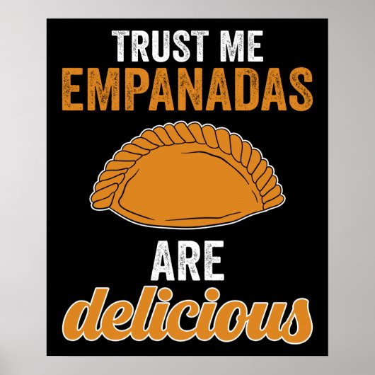 Poster Les Empanadas Sont Délicieux (Devant)