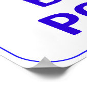 Poster Les Employés Doivent Se Laver Les Cheveux Avant De (Coin)