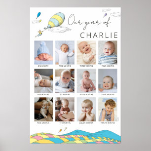 Poster Les Endroits où tu iras !   Collage de 1ère année 