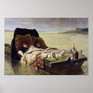 Poster Les Enerves de Jumieges, 1880