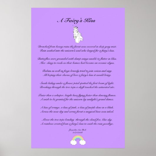 Poster Les enfants baisés de la fée (Devant)