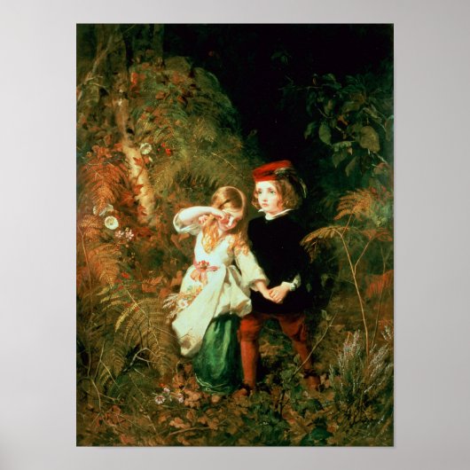 Poster Les enfants dans le bois (Devant)