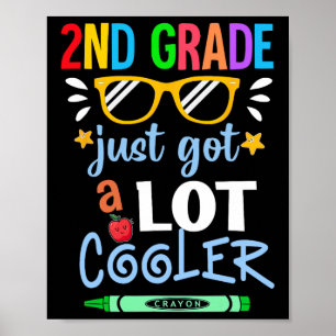 Poster Les Enfants De 2E Année N'Ont Que Beaucoup De Glac