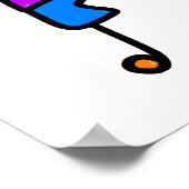 Poster Les enfants de travail d'équipe (Coin)