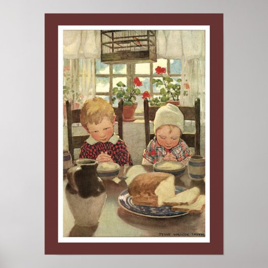 Poster Les Enfants Dit Grace (Devant)