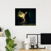 Poster Les enfants du roi Édouard IV d'Angleterre, 1852 (Bureau à domicile)