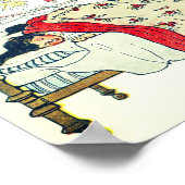 Poster Les enfants étaient nichés tous douillets dans leu (Coin)