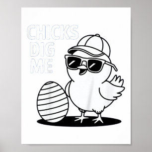 Poster Les Enfants Me Coupent Dans Les Poussins Me Creuse