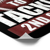 Poster Les enfants prêts à s'attaquer au football de 2e a (Coin)