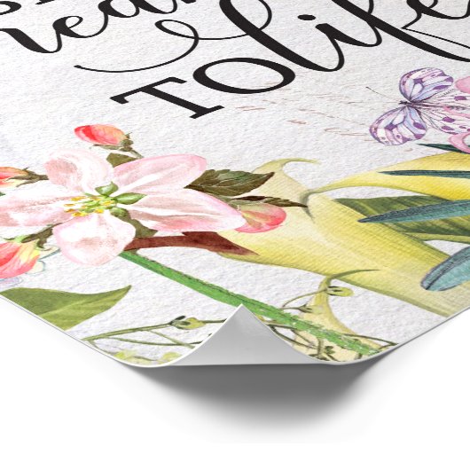 Poster Les enseignants apportent des rêves à la vie cadea (Coin)