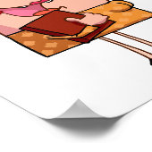 Poster les enseignants dirigent la caricature des enseign (Coin)