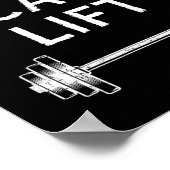 Poster Les Enseignants Peuvent Lever Drôle Poids Levant A (Coin)