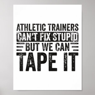 Poster Les entraîneurs sportifs ne peuvent pas réparer St