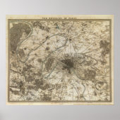 Poster Les environs de Paris (Devant)