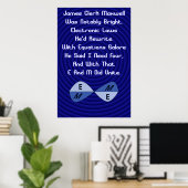 Poster Les équations de Maxwell (Bureau à domicile)