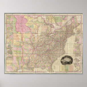 Poster Les Etats-Unis d'Amérique