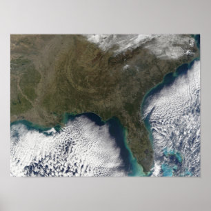 Poster Les Etats-Unis d'Amérique du sud