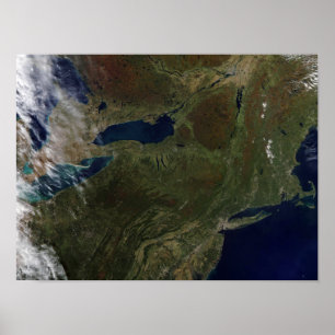 Poster Les Etats-Unis du nord-est