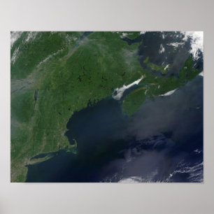 Poster Les Etats-Unis et le Canada du nord-est