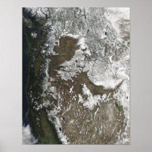 Poster Les Etats-Unis occidentaux