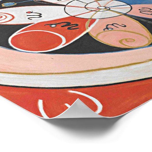 Poster Les Étoiles À Sept Points | Hilma af Klint (Coin)