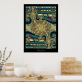 Poster Les étoiles de la mer d'or (Cuisine)