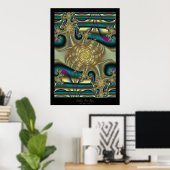 Poster Les étoiles de la mer d'or (Bureau à domicile)