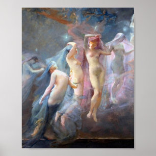 Poster Les Étoiles Du Matin Par Sarah Paxton Ball Dodson 