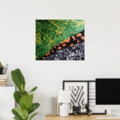 Poster "Les étoiles qui tombent" (Bureau à domicile)