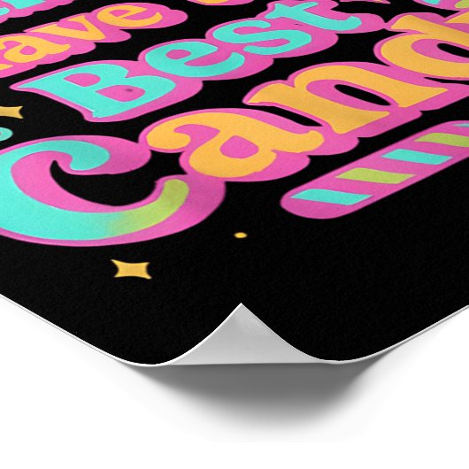 Poster Les Étrangers Ont Le Meilleur Bonbon Drôle De Bonb (Coin)