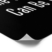 Poster Les Étudiants, Contrairement À La Théorie Des Chaî (Coin)