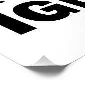 Poster Les faits ne cessent d'exister parce qu'ils sont i (Coin)