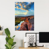 Poster Les Falaises (Bureau à domicile)