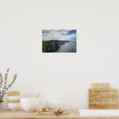 Poster Les falaises de Moher en Irlande (Cuisine)