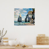 Poster Les falaises d'Étretat (Cuisine)