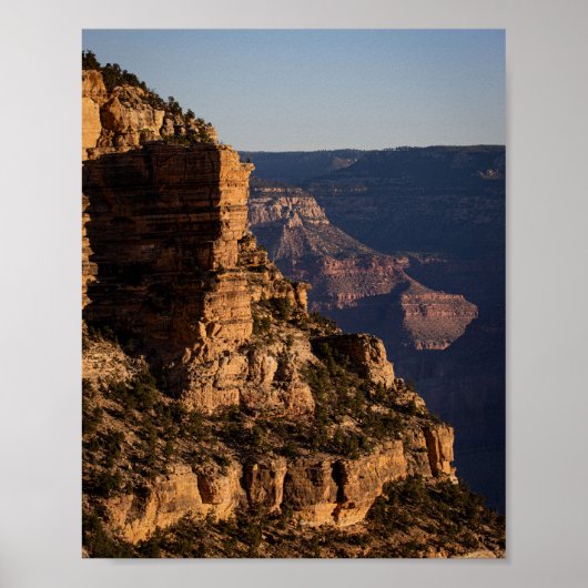 Poster Les falaises du Grand Canyon au lever du soleil -  (Devant)